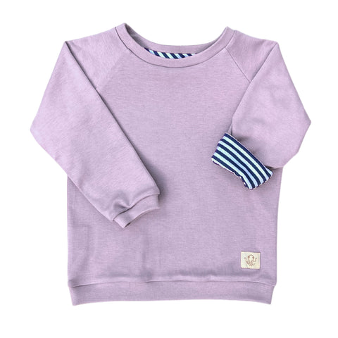 dünner Sweater | Unser Alltagbegleiter Uni heller Flieder