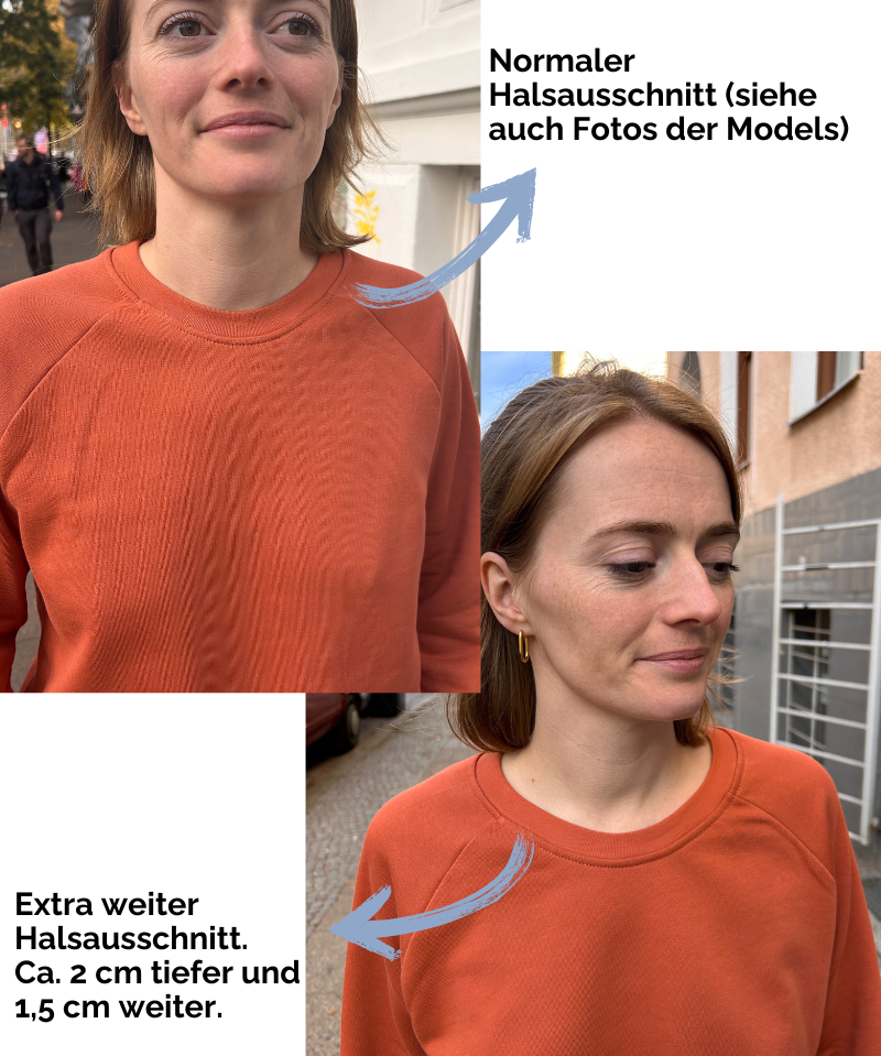Warmer unisex Pullover aus Bio Baumwoll-Kuschelsweat | Forest Fade