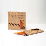 Skin-colored colored pencils 