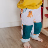 Kinderhose | Zum Kuscheln und Turnen| Oktopus