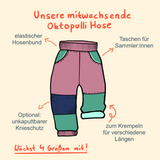 Children's trousers Toni | Organic corduroy | Green