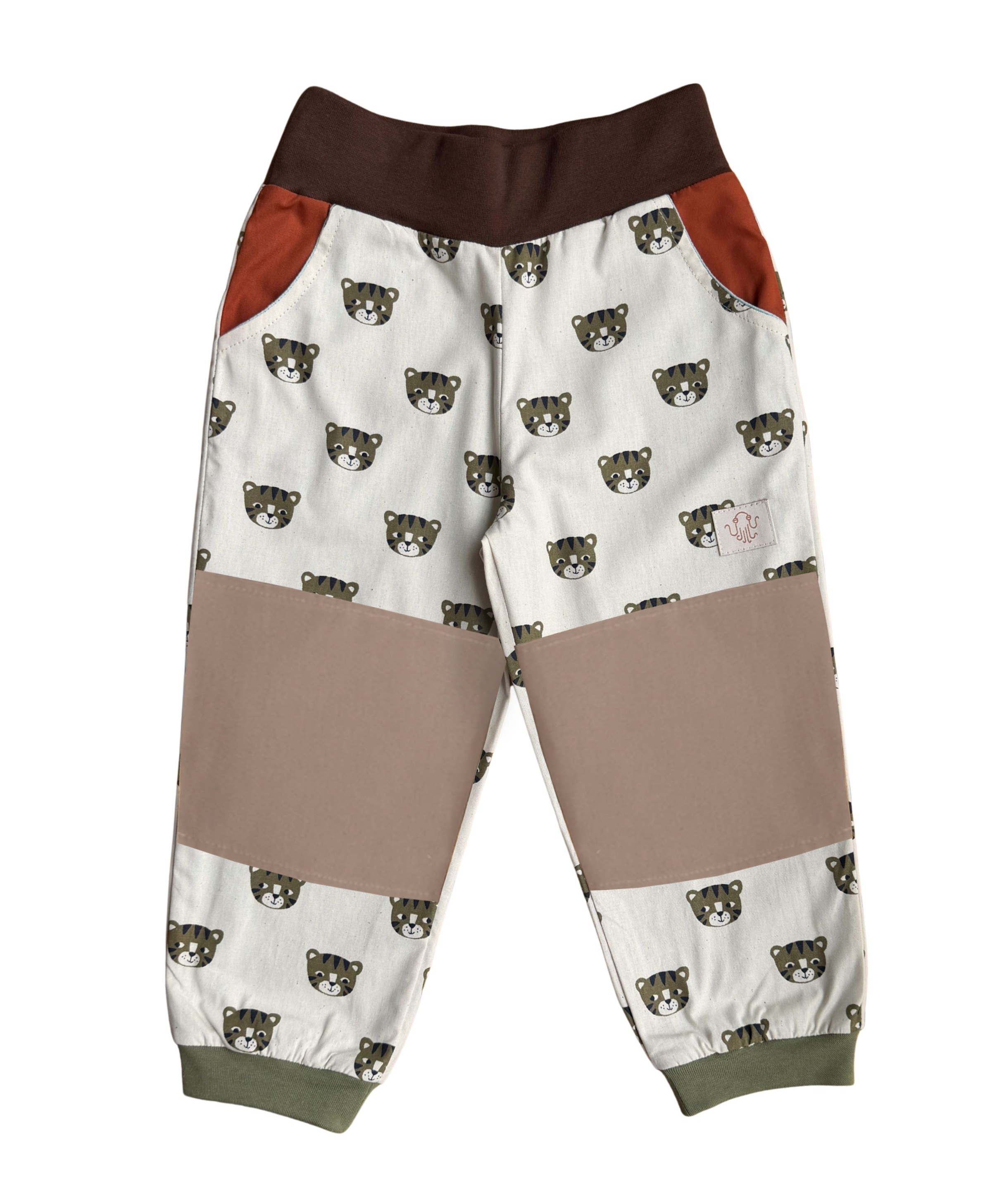 Children's trousers Toni | Organic corduroy | Green