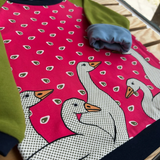 40. Mitwachsendes leichtes Langarmshirt aus Baumwolljersey Kinder |Gänse