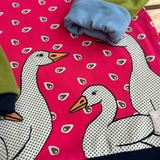 40. Mitwachsendes leichtes Langarmshirt aus Baumwolljersey Kinder |Gänse