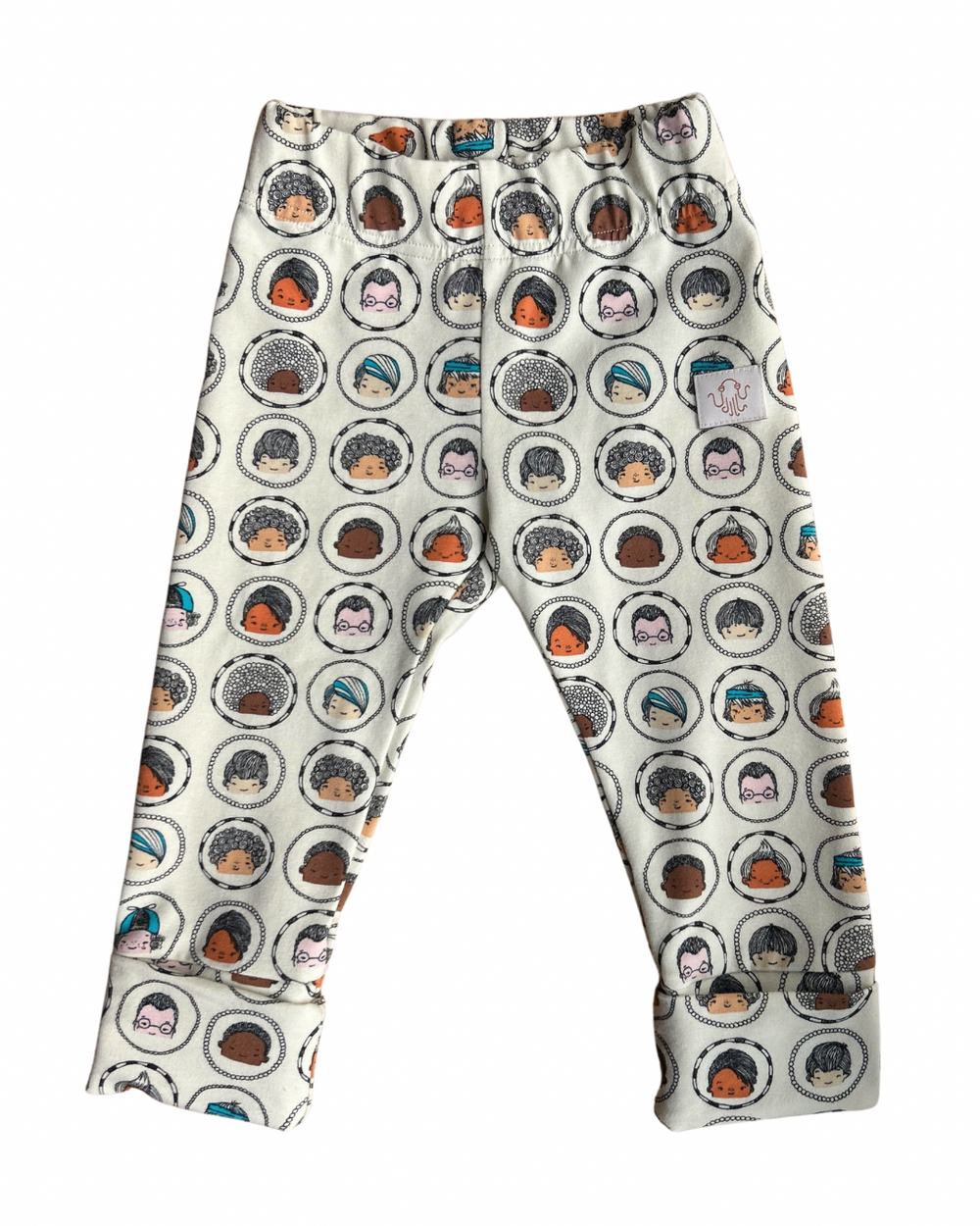 46. Mitwachsende Kinder-Leggings aus Bio-Baumwolle | Knieschutz | Kinder dieser Welt