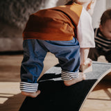 Kinderhose | Bio-Popeline | Blau