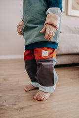 Children's trousers Toni | Organic corduroy | Green