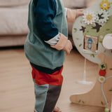 Children's trousers Toni | Organic corduroy | Green
