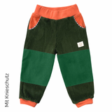 Children's trousers Toni | Organic corduroy | Green