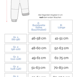 Mitwachsende Kinderhose/Outdoorhose | Bio Cordnicki | Unifarben