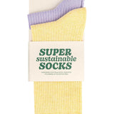 Gerippte Socken 2er Pack - mela wear