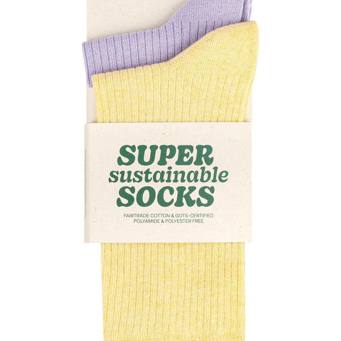 Gerippte Socken 2er Pack - mela wear