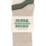 Gerippte Socken 2er Pack - mela wear