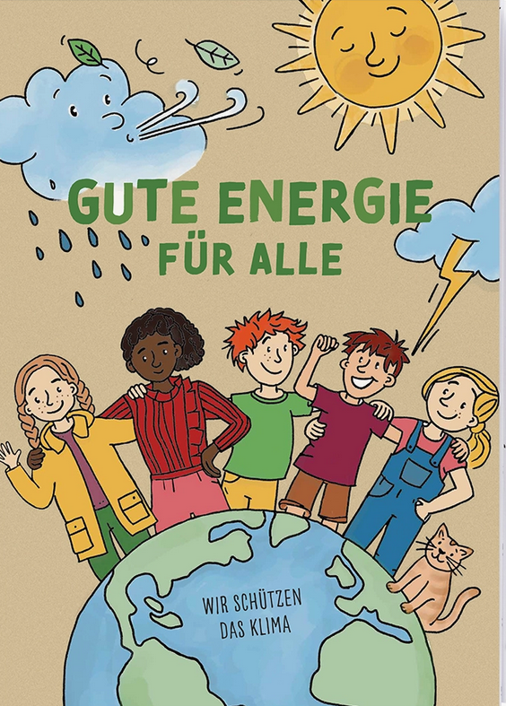 Climate protection coloring book for children