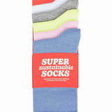 Socken 5er Pack Basic - mela wear