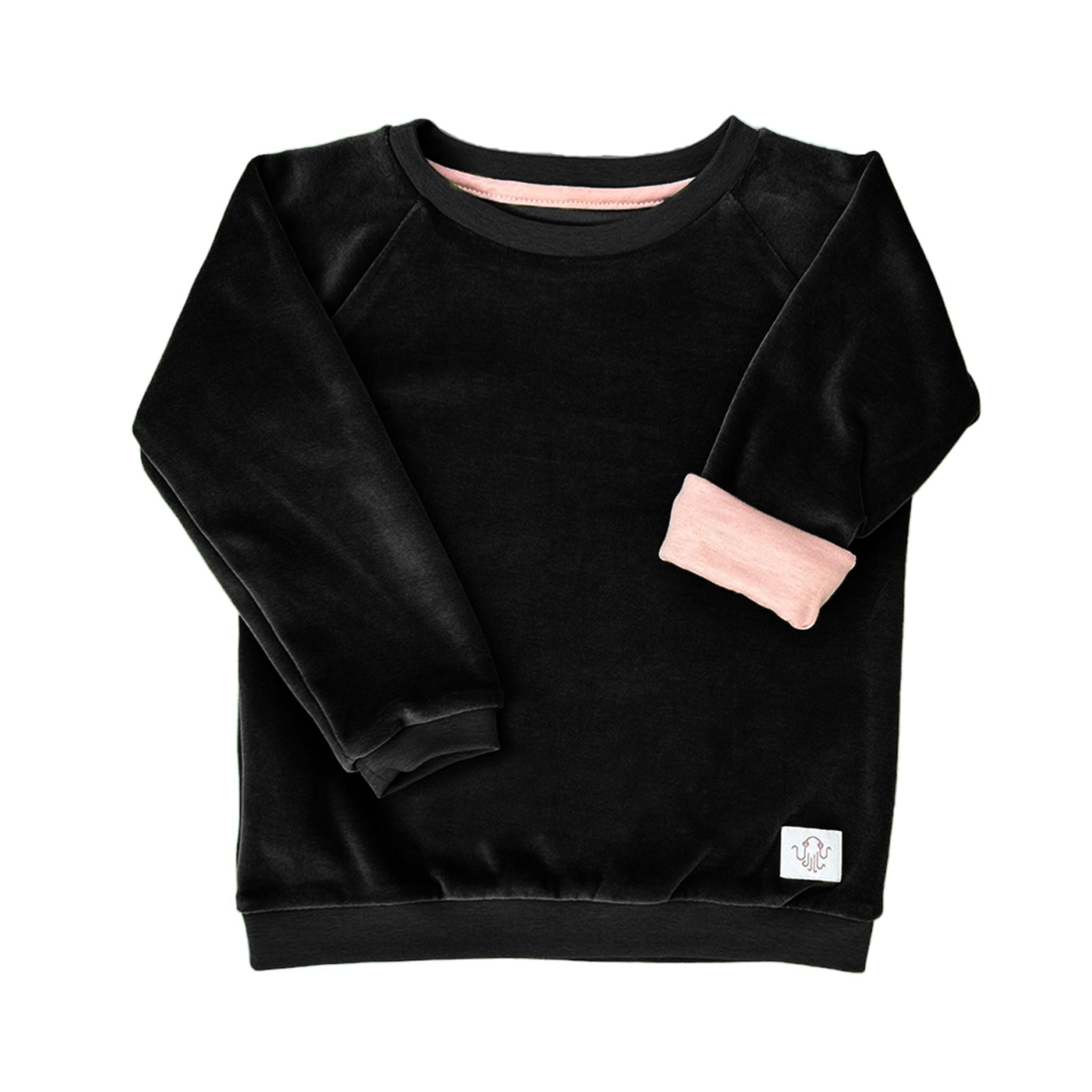 Mitwachsender Sweater Kinder ganzjährig | Bio Baumwolle Nicki | Unifarben