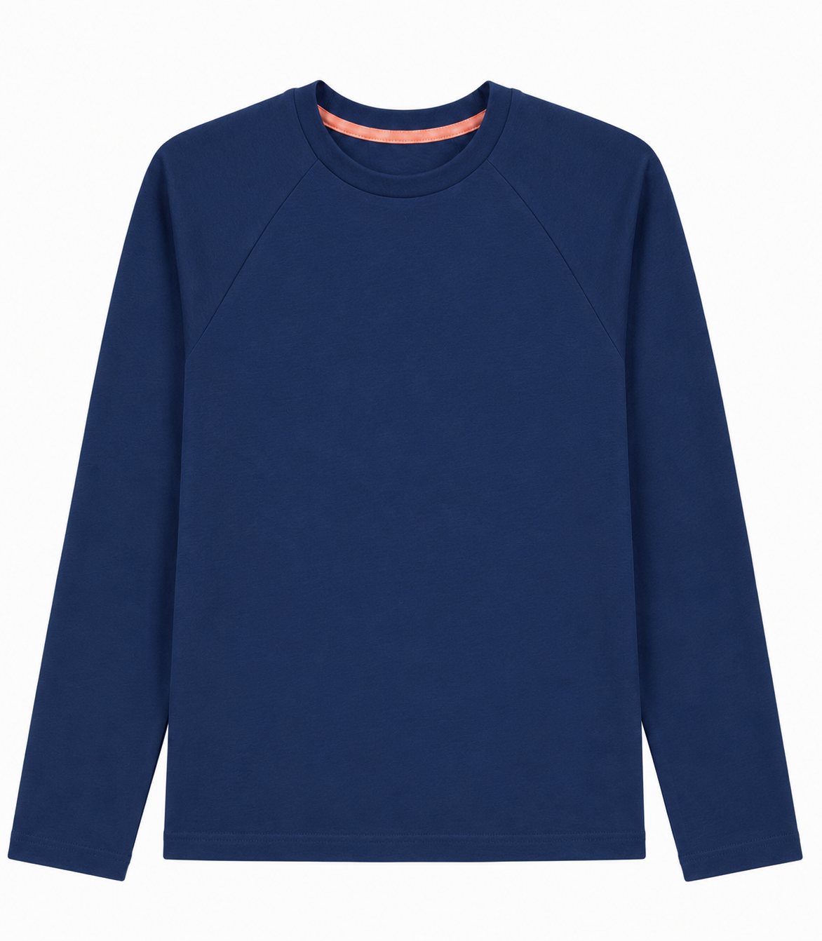 oktopulli Langarmshirt Erwachsen blau