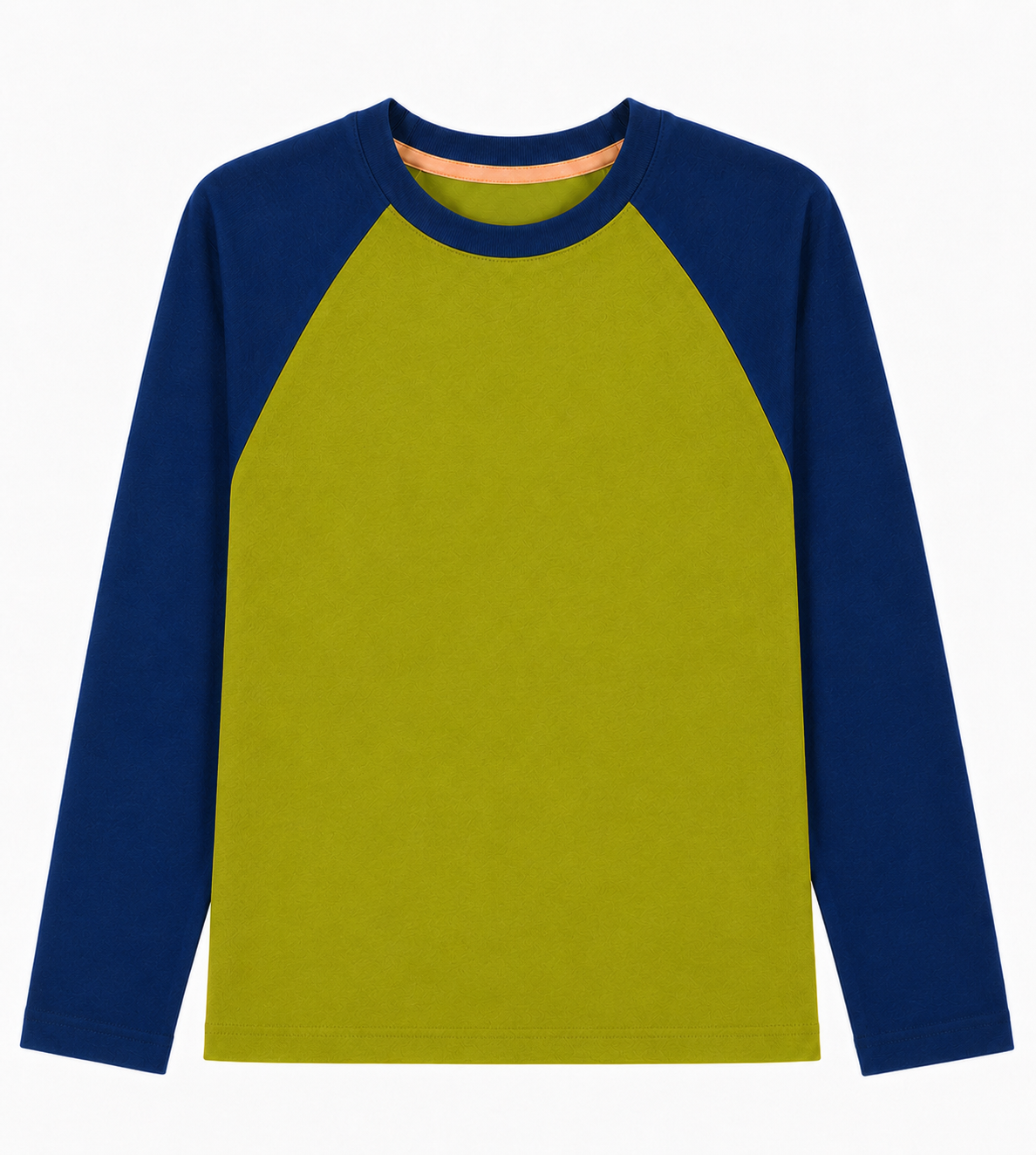 oktopulli Langarmshirt Erwachsen grün blau