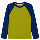 oktopulli Langarmshirt Erwachsen grün blau