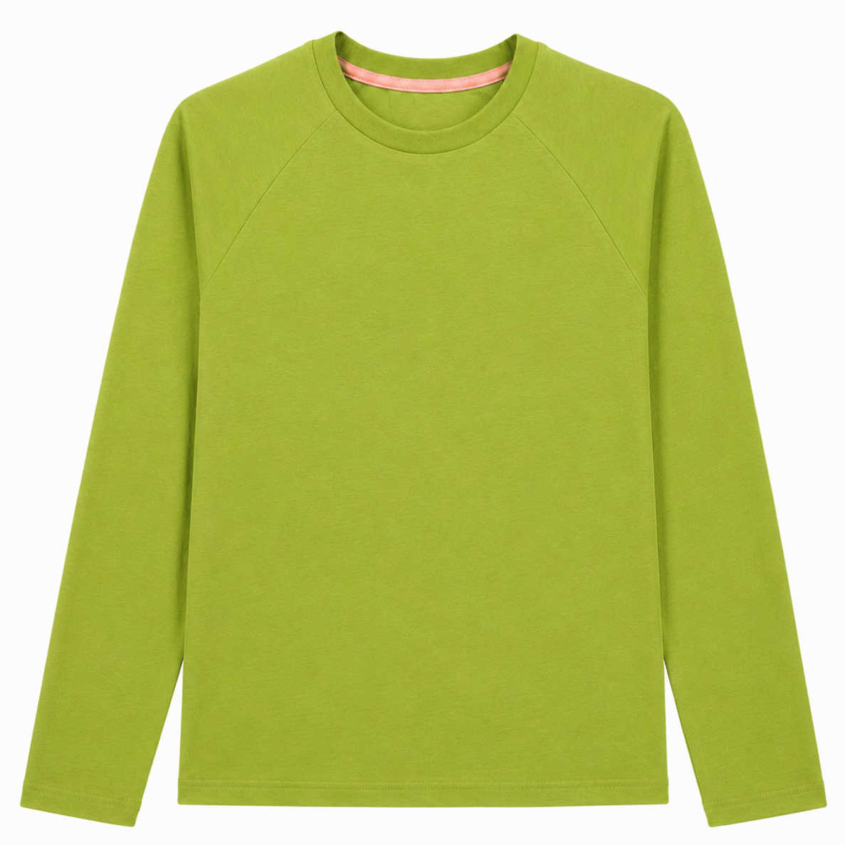 oktopulli Langarmshirt Erwachsen grün