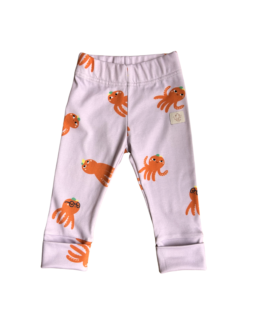oktopulli Leggings Kinder lila  oktopus