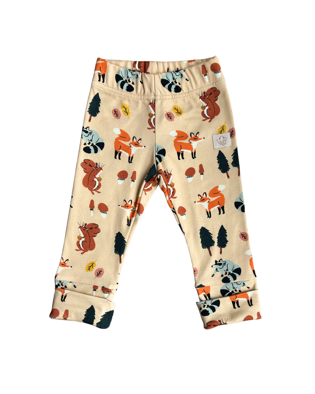 oktopulli Leggings Kinder Waldtiere