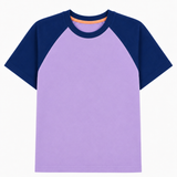 oktopulli T-Shirt Erwachsen lila blau