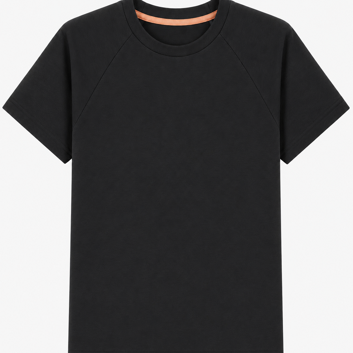 oktopulli T-Shirt Erwachsen Schwarz