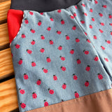 Children's trousers Toni | Organic corduroy | Green