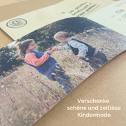 Innenseite der Geschenkgutscheinkarte