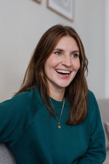 Unisex Sweater - Organic Sweater made of cozy sweat fabric | Petrol Green